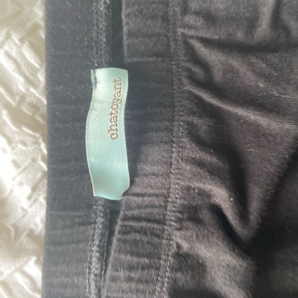 Chatoyant Black Rayon Strapless Romper - Picture 2 of 2